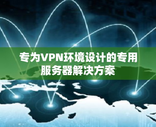 专为VPN环境设计的专用服务器解决方案