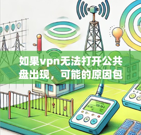 如果vpn无法打开公共盘出现，可能的原因包括